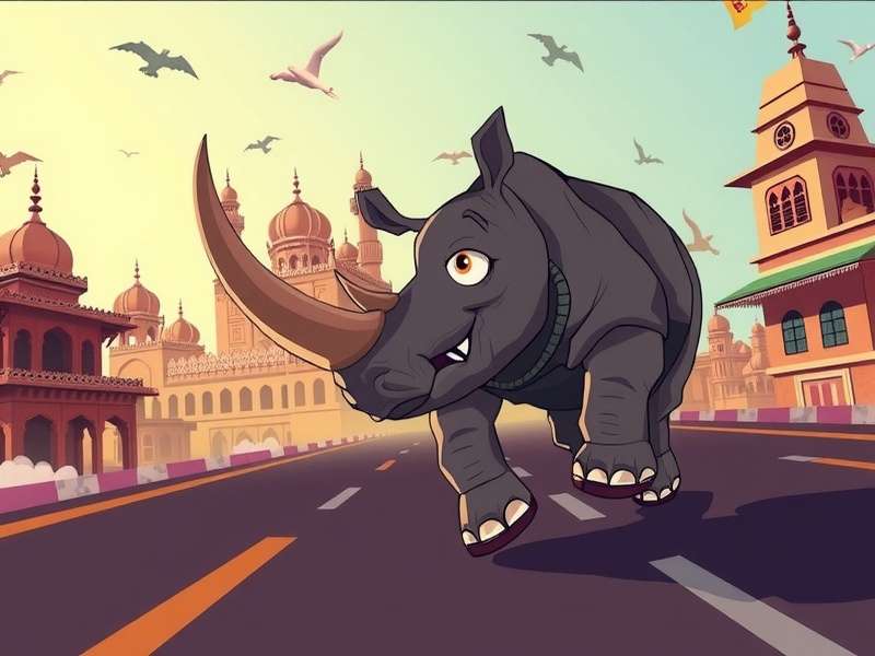 Dash Rhino Raipur Frenzy Raipur Landmarks - Pandri Bazaar Rajdhani Vatika And More
